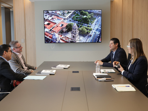 Promueve Alfonso Martínez a Morelia ante el Banco Mundial