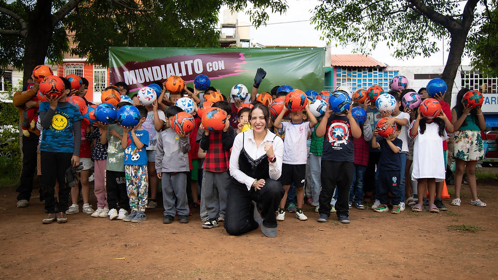 El deporte también construye comunidad: Giulianna Bugarini