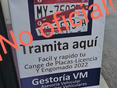 SFA, alerta sobre presuntos defraudadores que ofrecen gestionar trámites vehículares