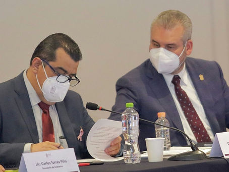 Con apoyo federal se fortalecerá el abasto de medicamentos en sector salud: Bedolla