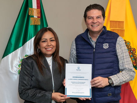 Alfonso Martínez nombra a titular de la Secretaría de la Mujer Moreliana
