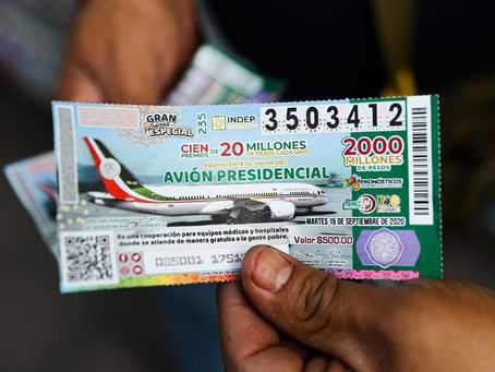 Lotería Nacional deberá informar sobre sorteo de lo equivalente al avión presidencial: INAI