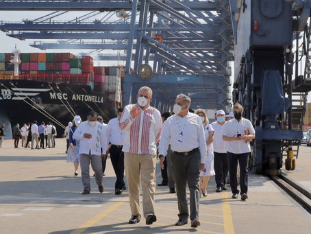 Puerto de LC, estratégico para desarrollar un corredor marítimo de cabotaje: Bedolla