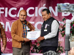 Recibe Salvador Escalante Certificado como Municipio Saludable