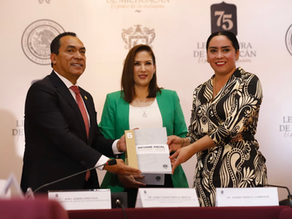 Recibe 75 Legislatura informe de actividades de la Fiscalía del Estado