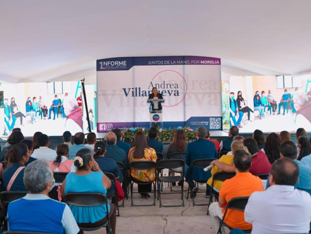 De frente a los ciudadanos, rinde Andrea Villanueva su Primer Informe Legislativo