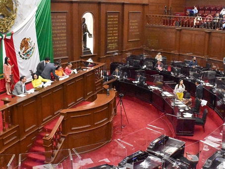 Congreso de Michoacán aprueba reestructuración de comités