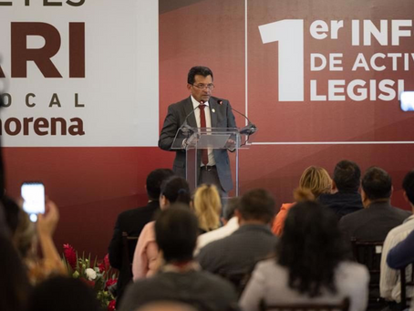 "Doy cuenta de un trabajo cumplido a favor de la 4T": Reyes Cosari