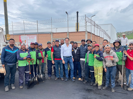 Gobierno municipal e IP unen esfuerzos para mejorar vialidades