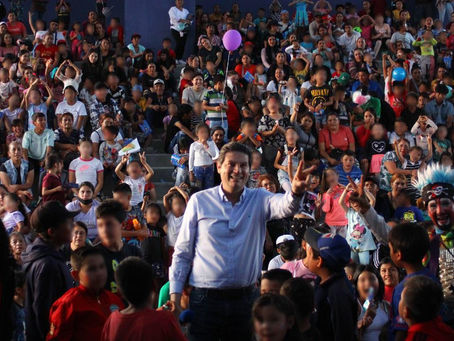 Feria de la Niñez del DIF Morelia, abarrota la unidad deportiva de Ciudad Jardín