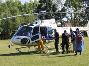 Humberto Jiménez agradece apoyo del Gobierno Estatal para el traslado urgente de un niño con quemaduras de tercer grado