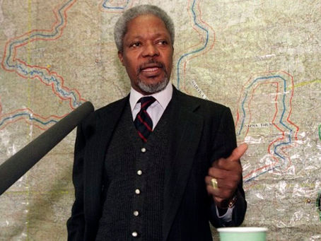 Muere Kofi Annan, exsecretario general de la ONU