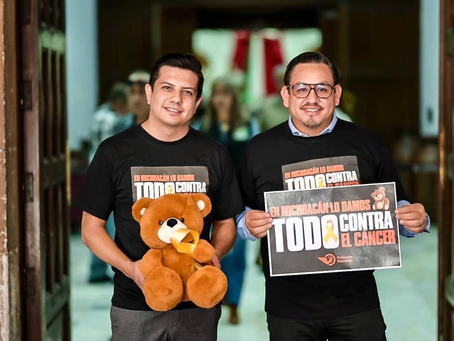 Proponen Oscar Escobar y Víctor Manríquez atención universal y gratuita a niños con cáncer