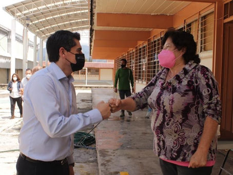Todos los instrumentos del municipio, para mejorar condiciones de escuelas en Zitácuaro: Ixtláhuac