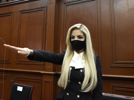 Belinda Hurtado rinde protesta como diputada de la LXXV Legislatura