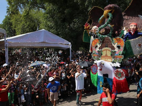 Con Torito de Petate, Plaza Morelos se llena de alegría, fiesta y color