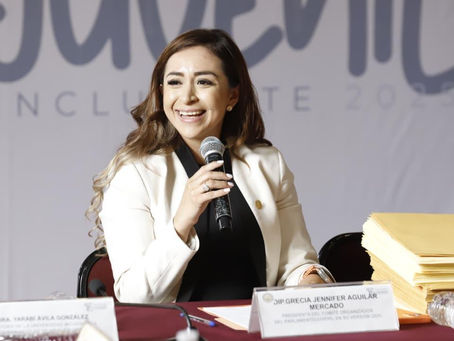 Grecia Aguilar da a conocer lista de seleccionados del Parlamento Juvenil Incluyente 2025