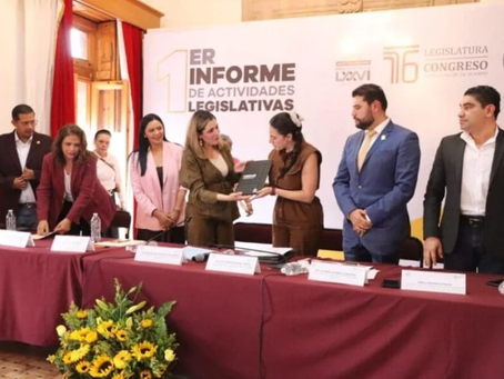 Fracción Parlamentaria del PRD presentó su Primer Informe Legislativo