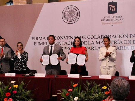Congreso del Estado y UMSNH unen esfuerzos por la excelencia académica legislativa