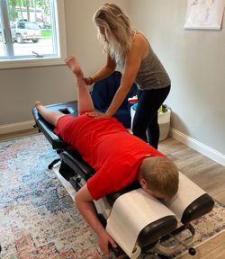 Child Chiropractic Adjustment