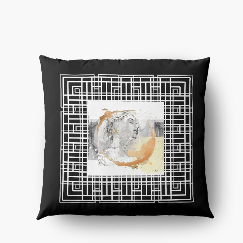 Miniature : Housse de coussin ''Paix intérieure II''