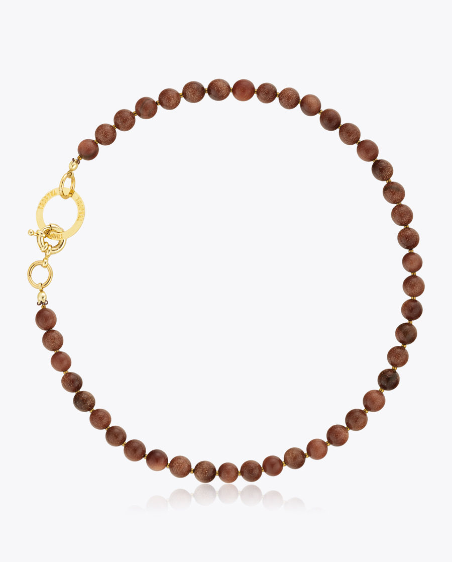 Miniatura: Choker Aro Pedras Naturais