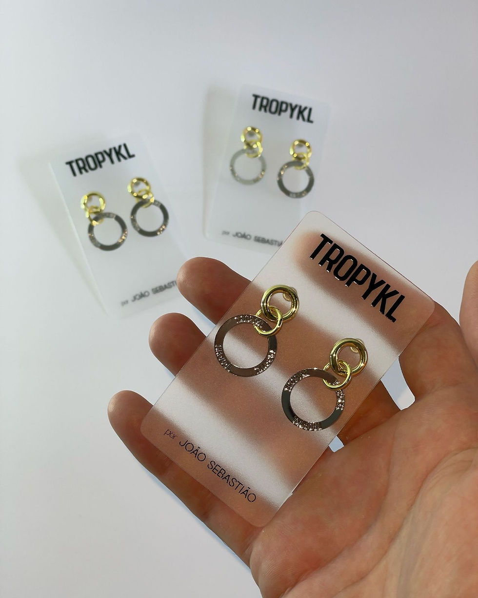 Miniatura: Brinco Aro Tropykl