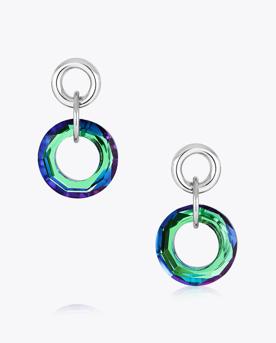 Miniatura: Brinco Round Crystal