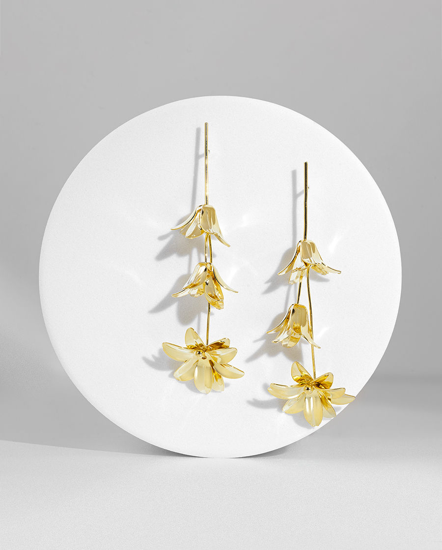 Brinco Penca de flores