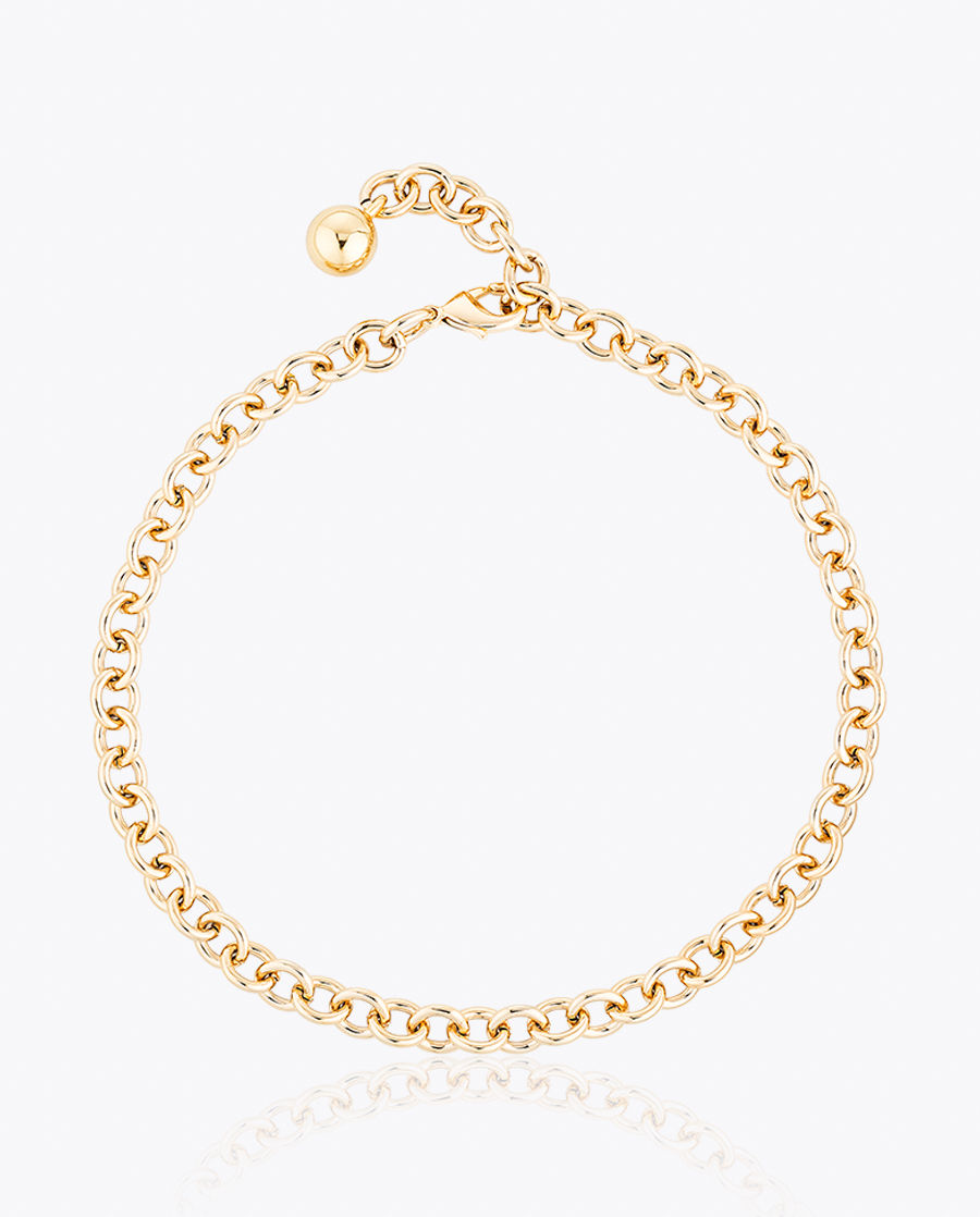 Choker de Corrente com Esfera
