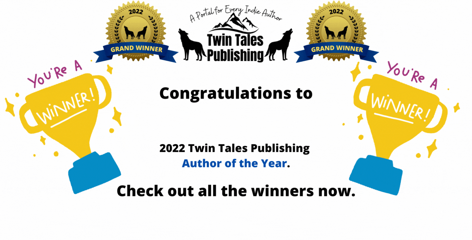 Congratulations to Scott Clark 2022 Twin Tales Publishing Author of the Year..gif