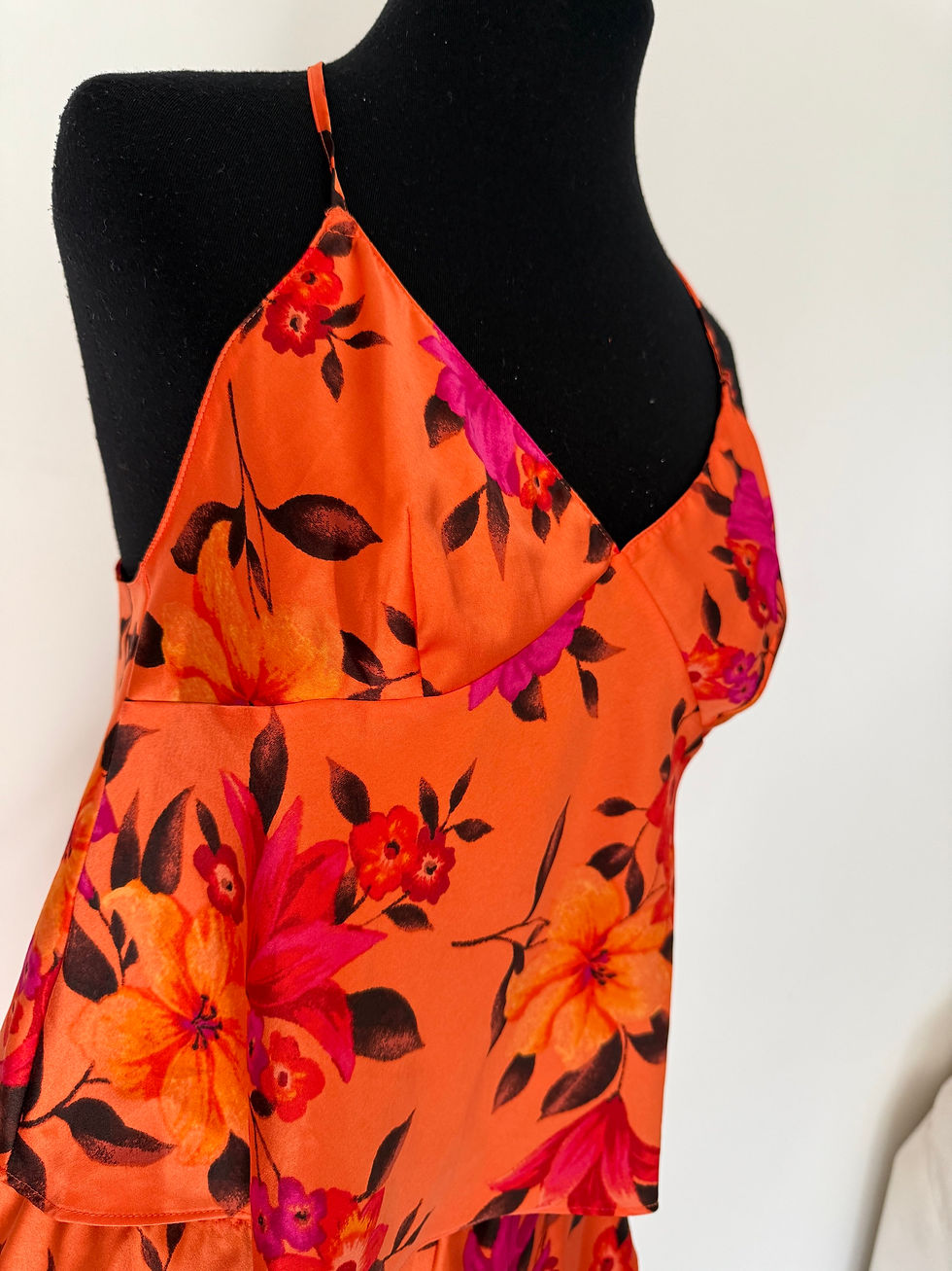 Miniatura: Pijama Satinado Floral Victoria’s Secret