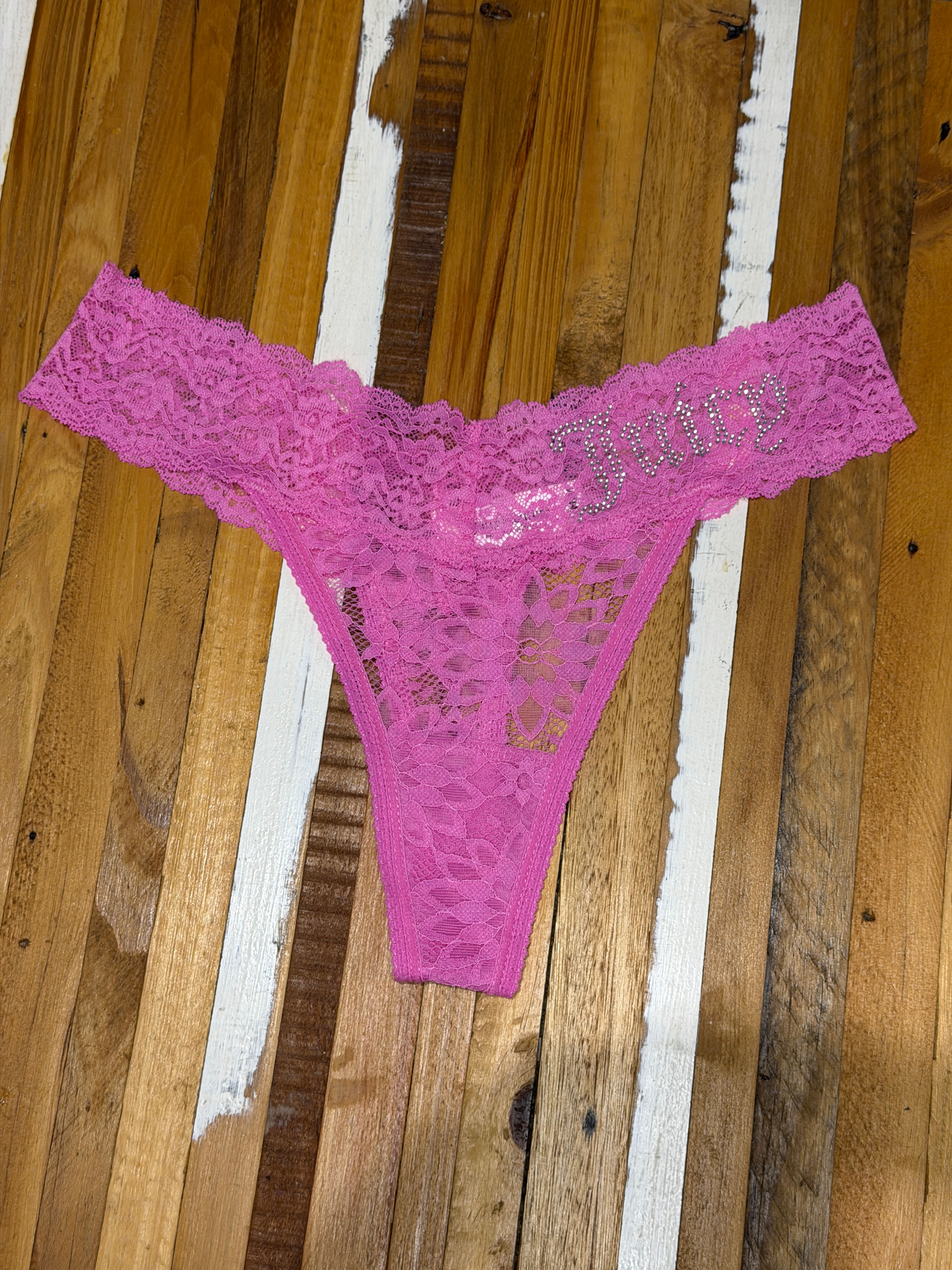 Less Encaje Fucsia Juicy Couture
