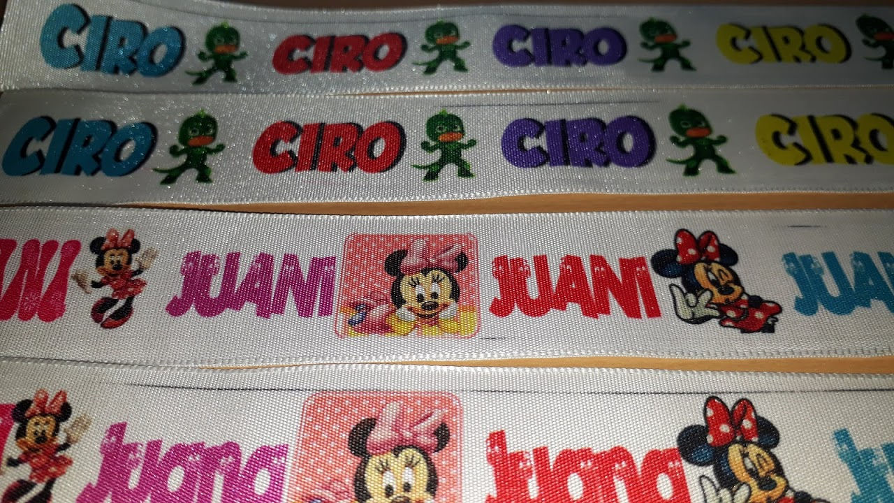 CINTAS Para personalizar Ropa