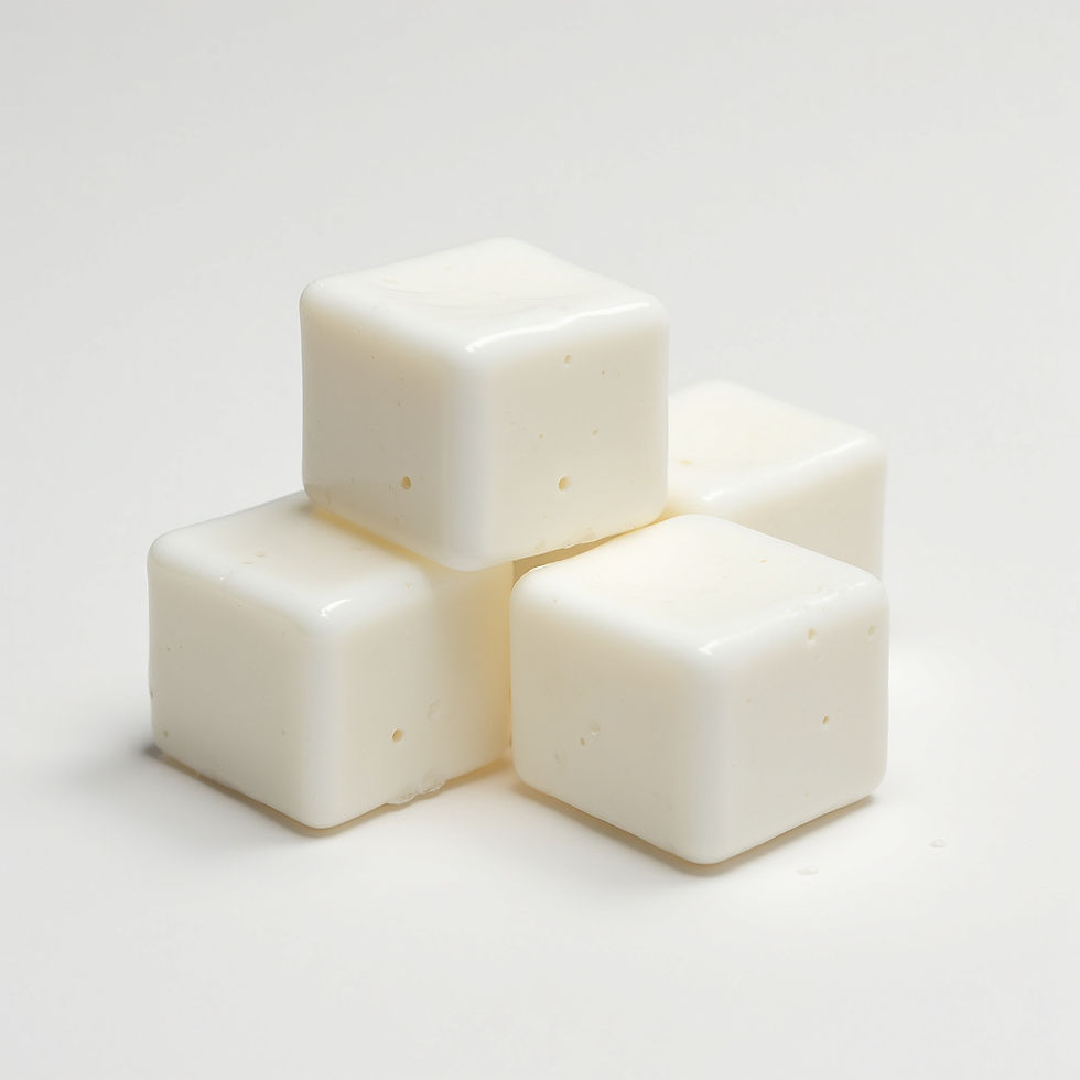 Frozen Milk Cubes