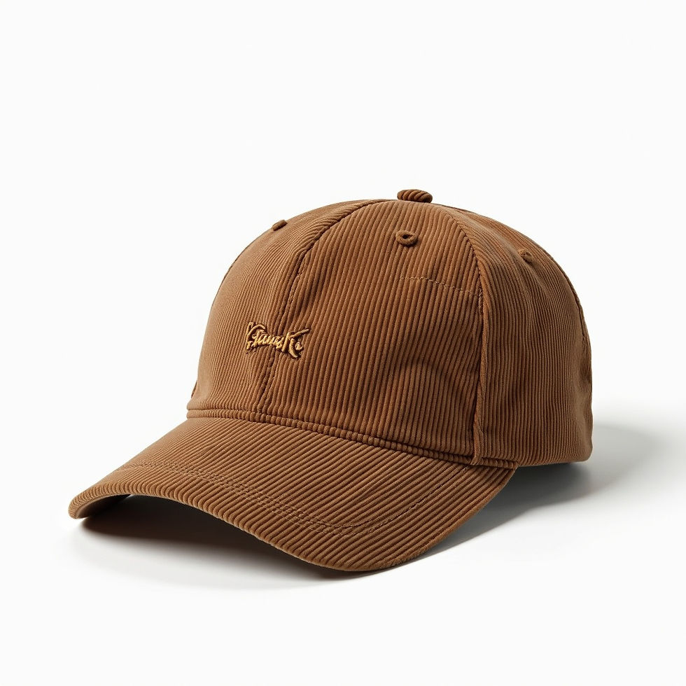 Logo Corduroy Cap