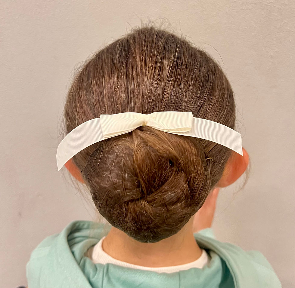 Miniatura: Laço pequeno - Light peach, off white,  white