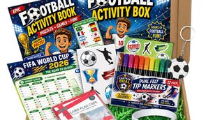 Kick Off the Fun: Introducing Our Epic Football Activity Book & FREE World Cup Poster