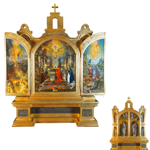 An Archangel Triptych Painting