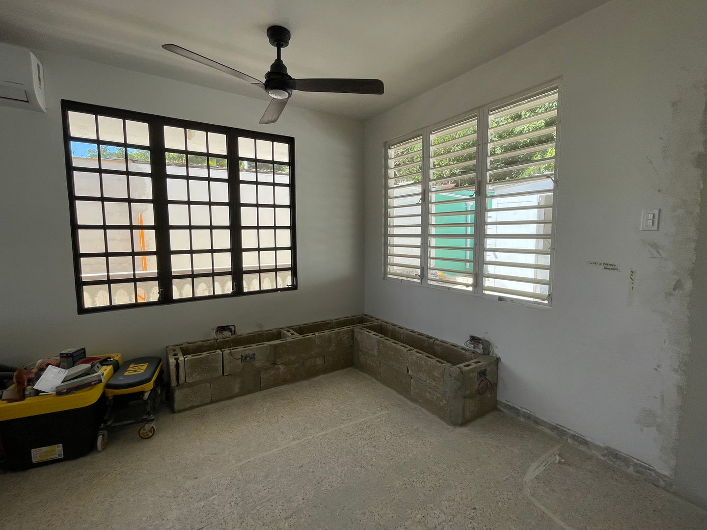 Home interior dining area progress photo in Rincon Puerto Rico