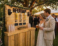 Beer Bar at Wedding