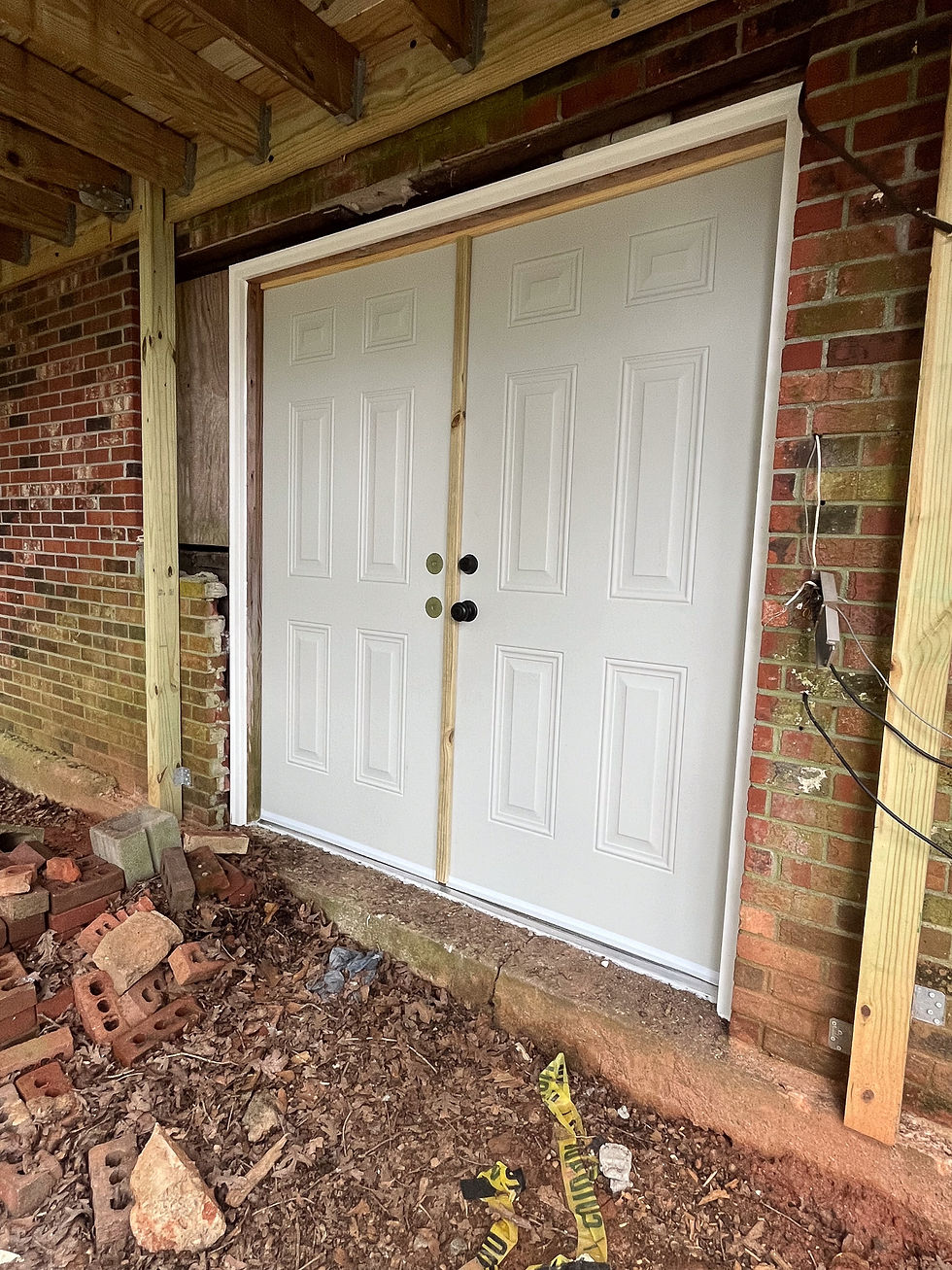Double Door Replacement (After)