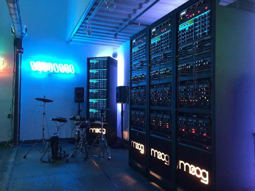 Moogfest 2014 Neon Signs