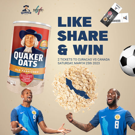 LIKE SHARE & WIN KU QUAKER