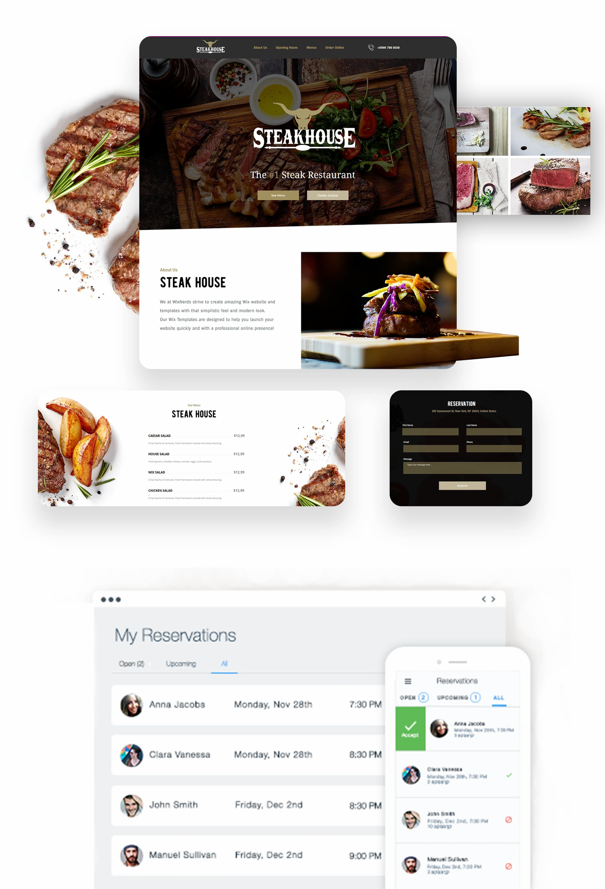 Restaurant | Steakhouse Template