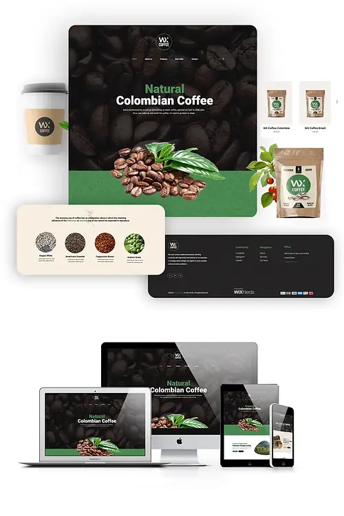 Coffee | Multi-purpose Wix Templates