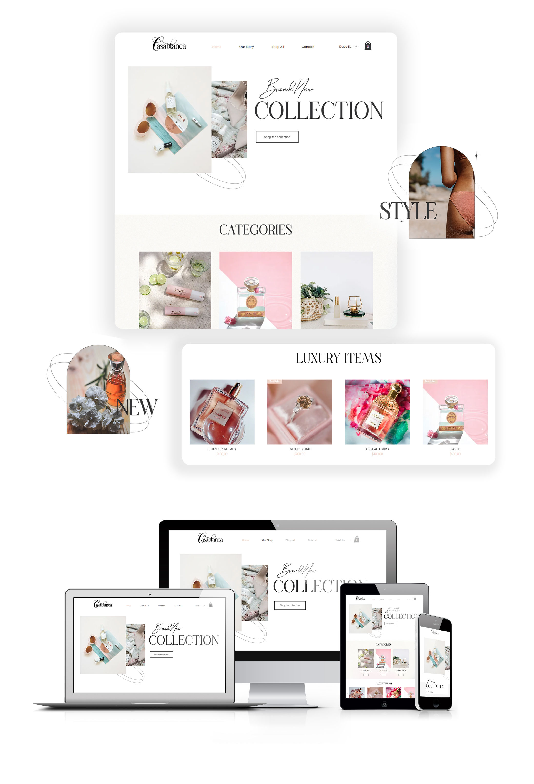 Casablanca | Multi-purpose Wix Templates