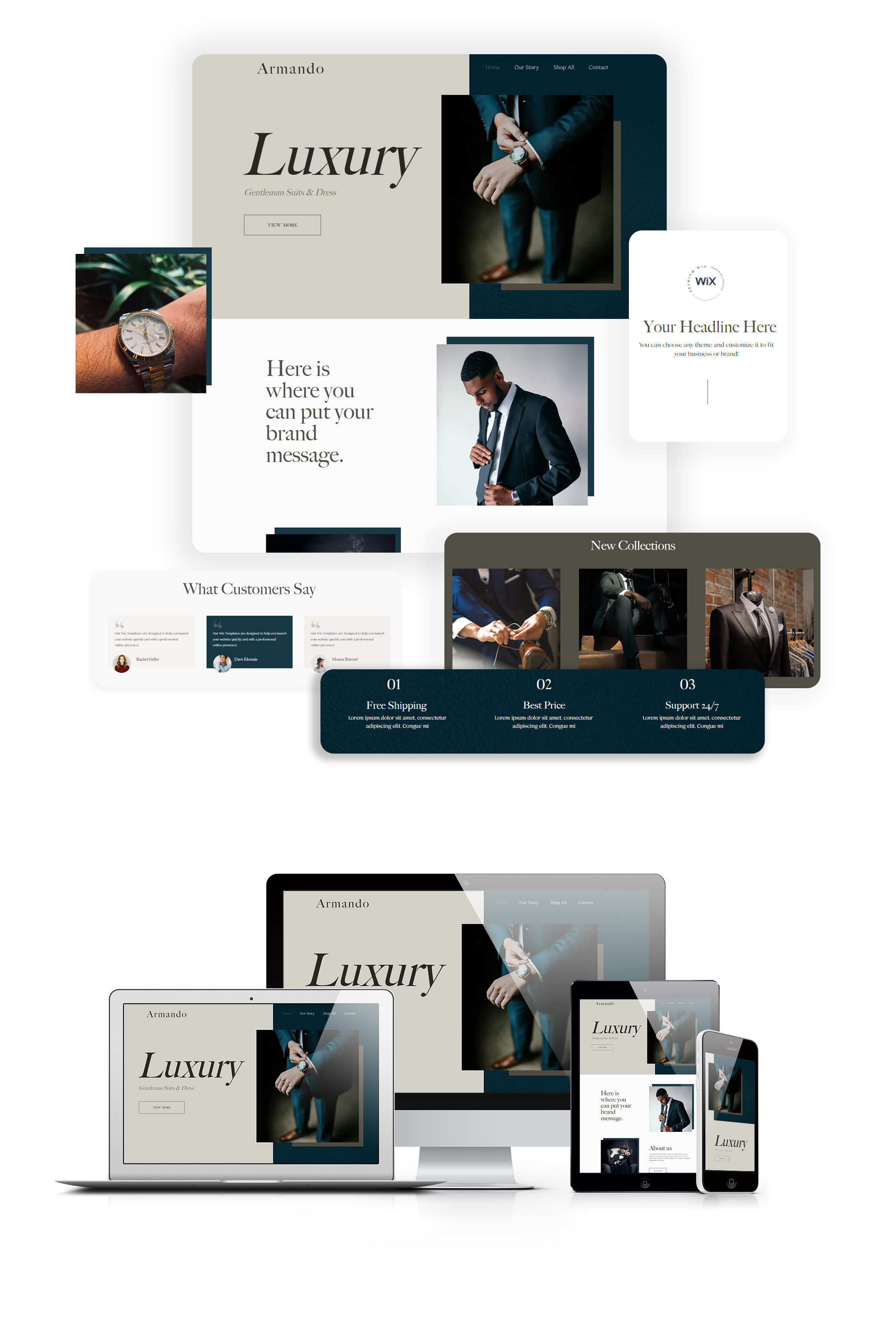 Armando | Multi-purpose Wix Templates
