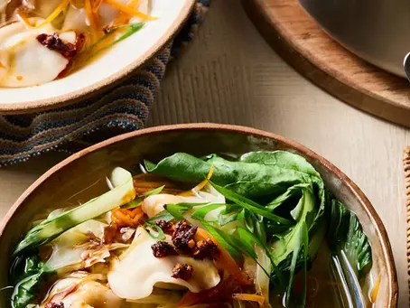 Dumpling hot pot