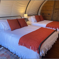 Luxury conestoga wagon in Temecula wine country is the perfect unique getaway